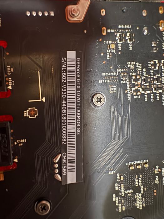Gtx 1070 ti armor 8gb impecabila