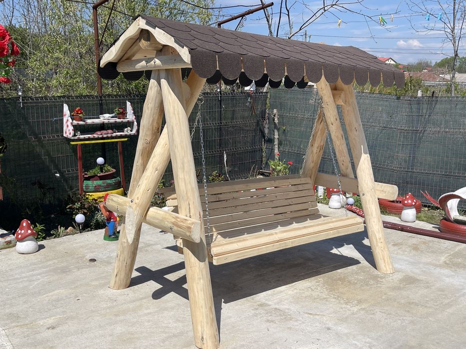 Leagăn  din lemn masiv / balansoar