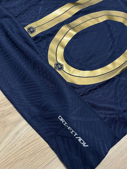 Tricou de fotbal Nike France Franta Kylian Mbappe 10 marime L WC 2022