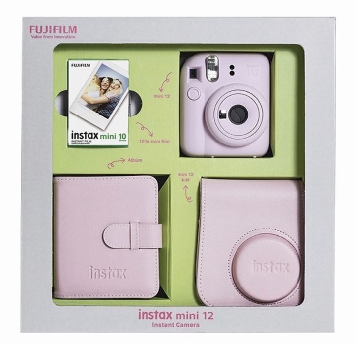 Фотокамера INSTAX MINI 12 розовый