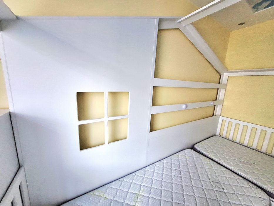 Ъглово легло "Къщичка"