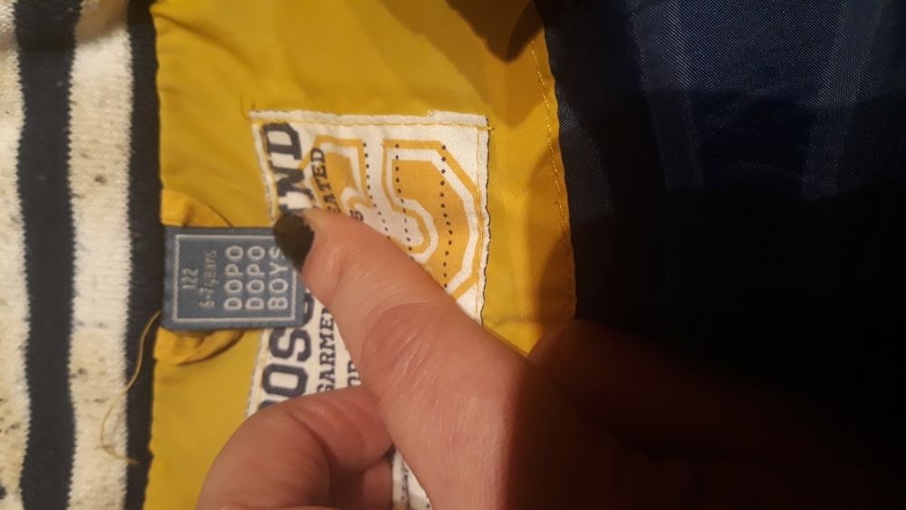 Vestă groasa cu gluga pt copii, marca Tako, 122cm, pt 6-7 ani