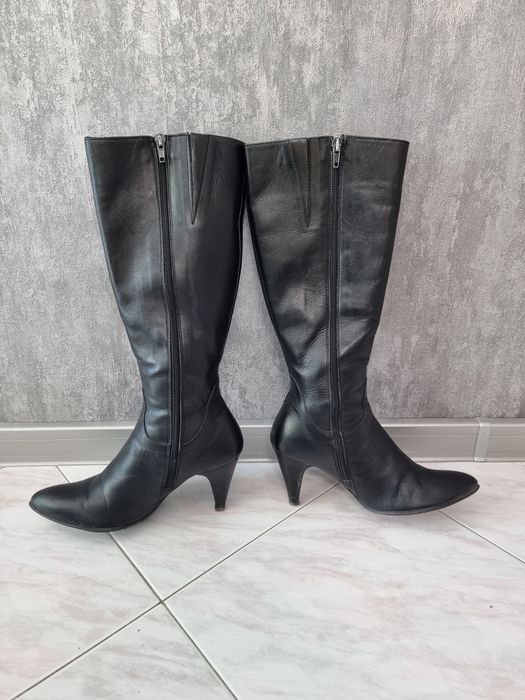 Естествена кожа обувки 37 номер