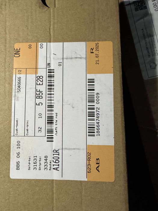 Capete, Bielete direcție stânga+dreapta BMW Seria 3 G20 originale NOI