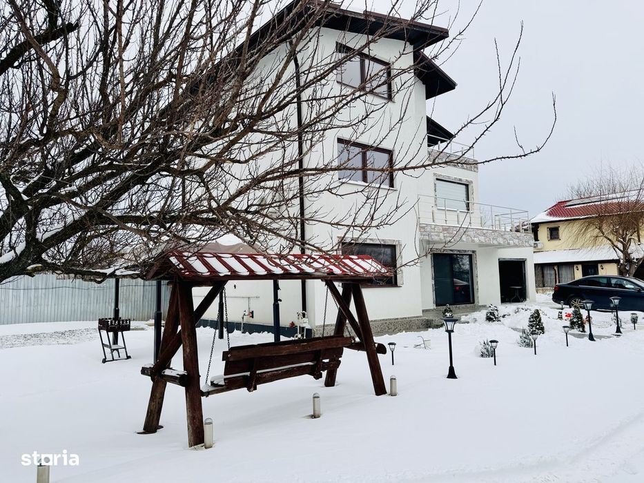 Vilă Spațioasă P+1E+M – Popesti Leordeni | 5 Camere | Teren 462 Mp