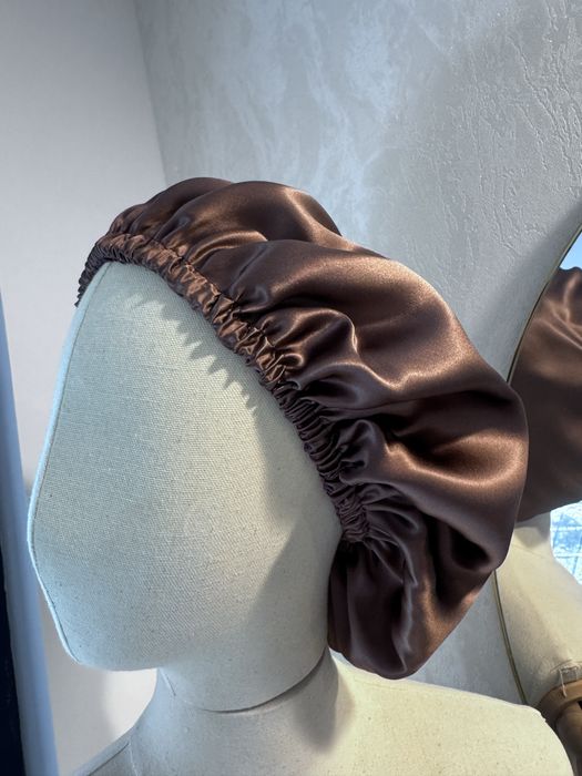 Копринено боне и ластик размер S