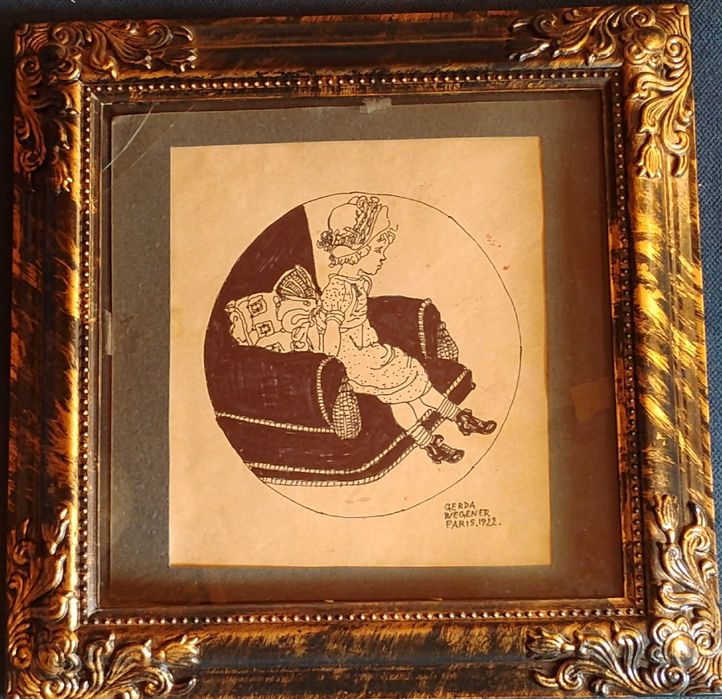 Красив детски портрет. Дания.