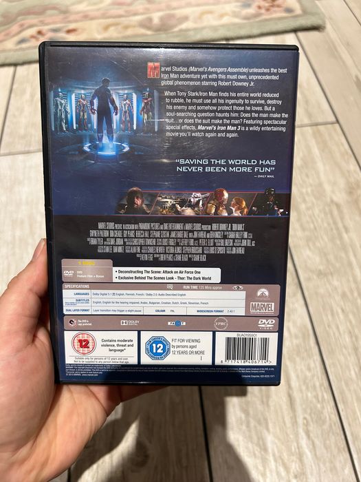 Iron man 3 blu-ray с бг суб