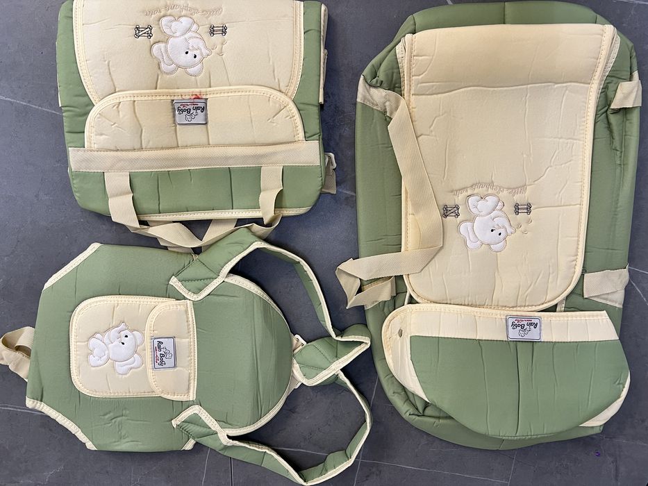 Новый . Комплект 3в1 люлька