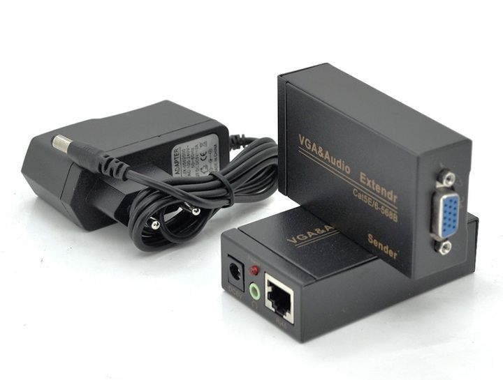 Активный удлинитель VGA- RG 45