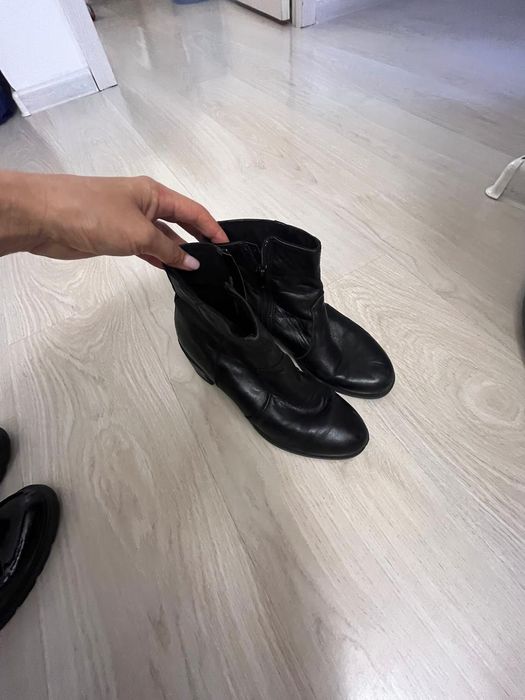 Сапоги кожаные Итальянские