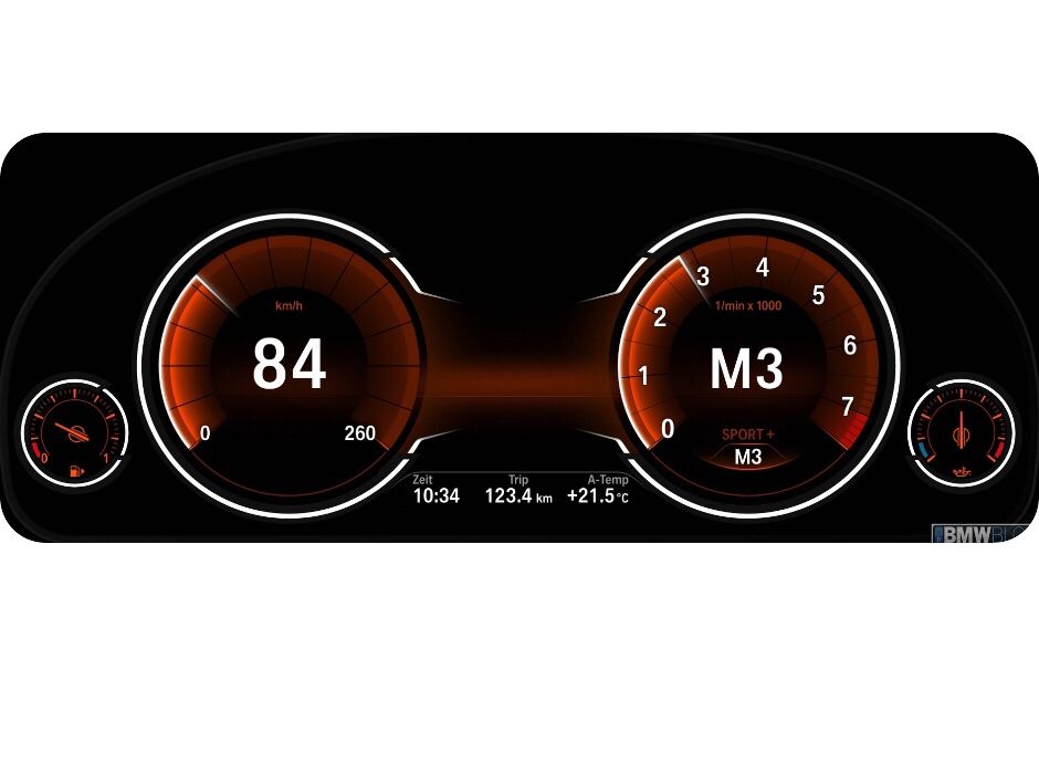 6wb cu montaj, ceasuri digitale bmw F/G