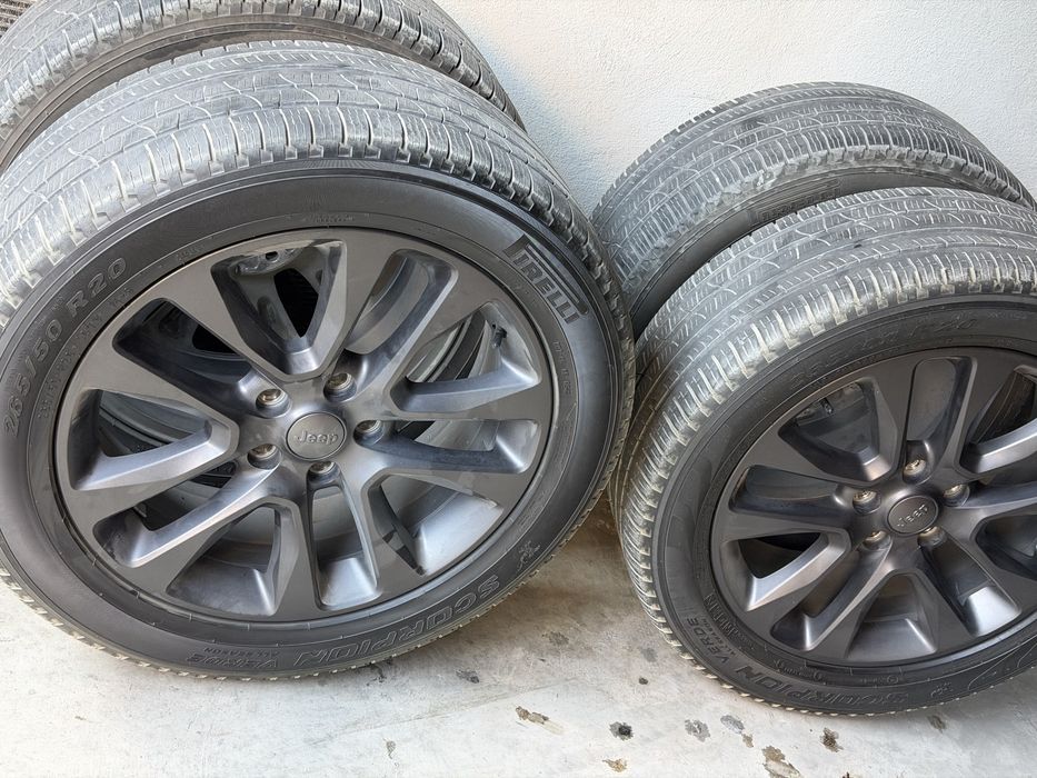 Джанти с гуми за Jeep grand cheroki 5x127