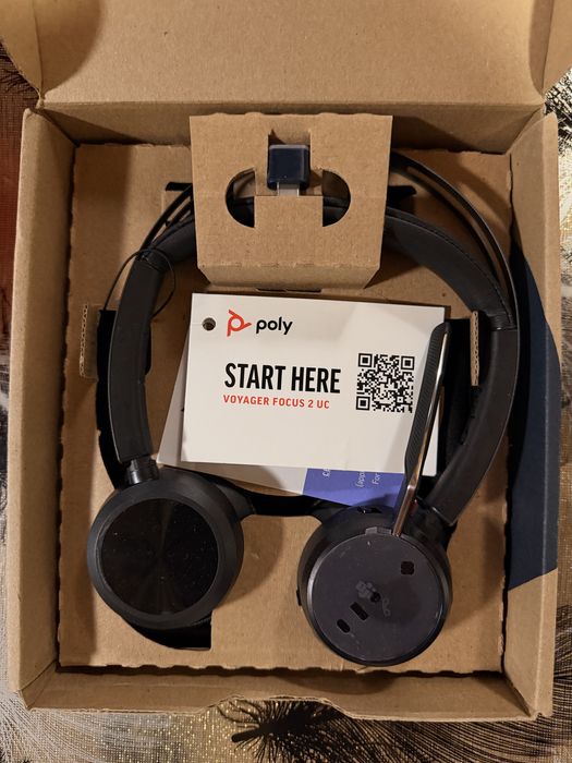 Vand Casti audio  Poly Voyager Focus 2 UC, USB-A