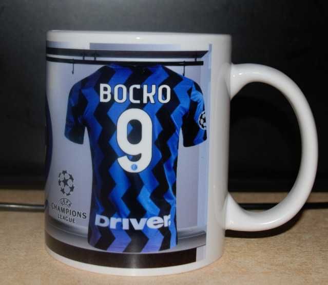 Футблни Фен чаши на Интер с име и номер!Футболна Чаша на FC INTER!