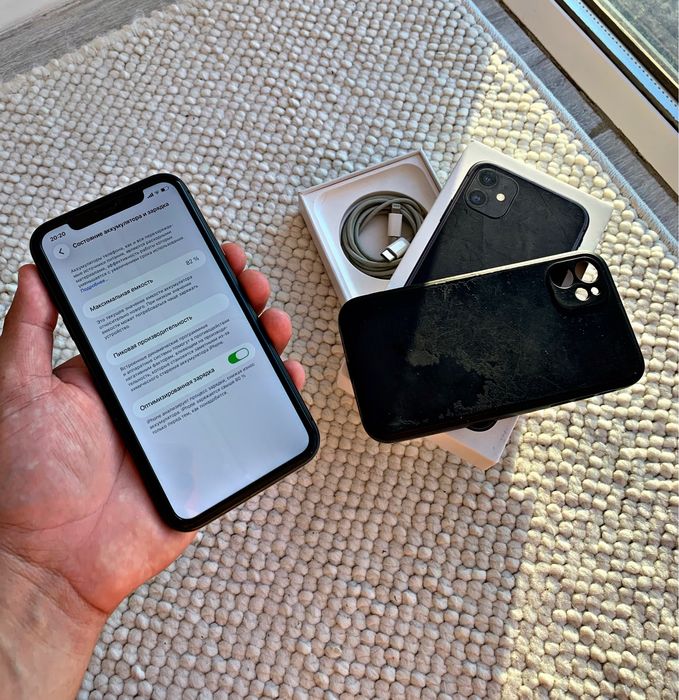 iPhone 11 128GB/akb.82% без ремонта