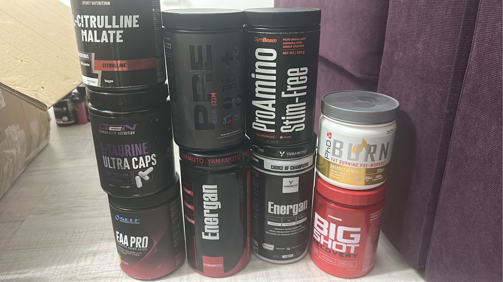 Proteină + Creatină pentru masă musculară