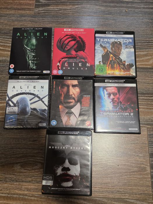 Продавам  Blu-ray, Blu-ray 4k  ,DVD