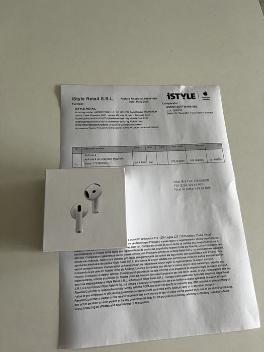 Airpods 4 ANC, usb C