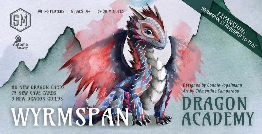 Vand Boardgame Wyrmspan + Wyrmspan: Dragon Academy