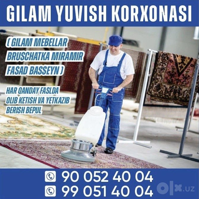 Toshket gilam yuvish