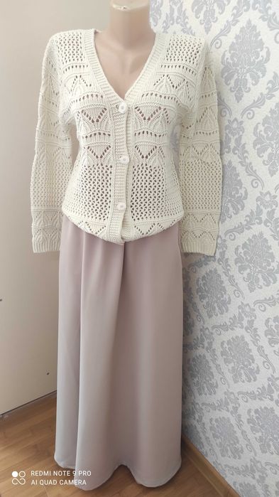 Кофточка ажурная женская