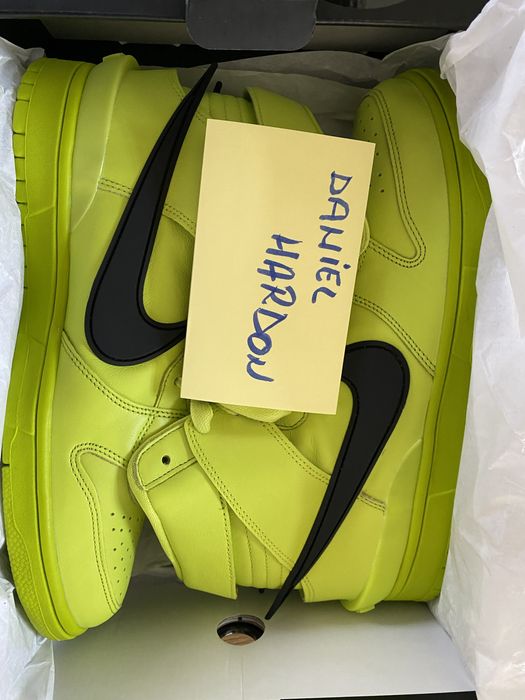 Dunk High Ambush Flash Lime