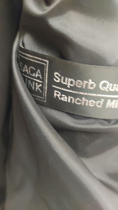 Норковая греческая шуба