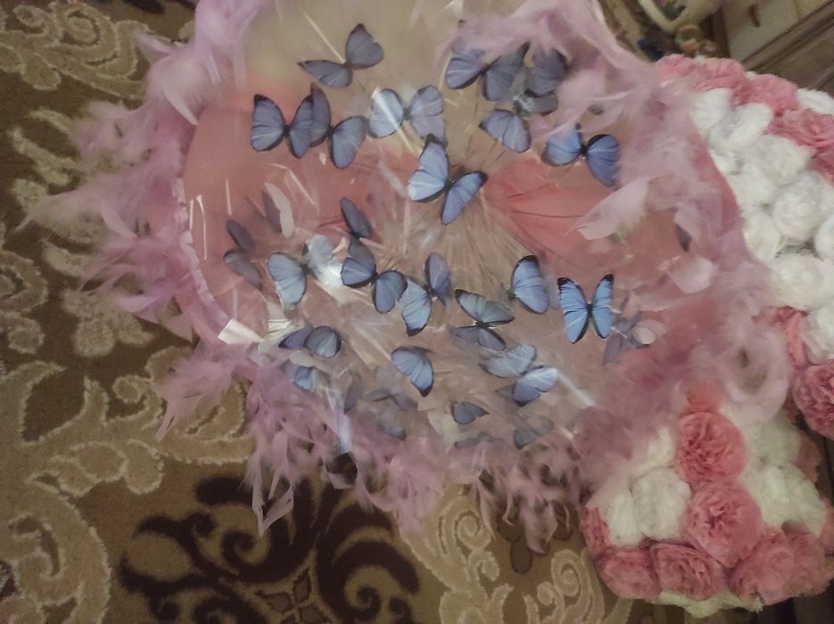 Букет из бабочек