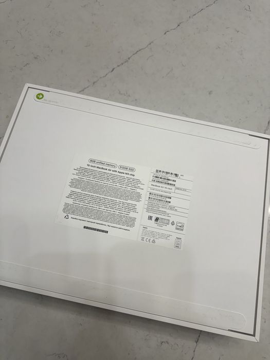 Mac book air 15 inch with apple m3 chip 512gb