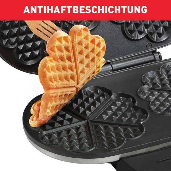 Нов Гофретник от Неръждаема Стомана Tefal WM 311D, 2 години Гаранция, 1200W