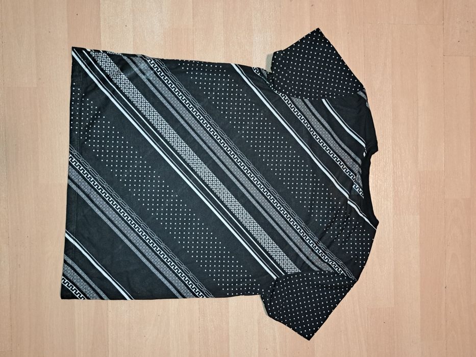 Tricou Adidas Originals Damă / Mărimea 36 (S) - Pattern Geometric Alb/Negru