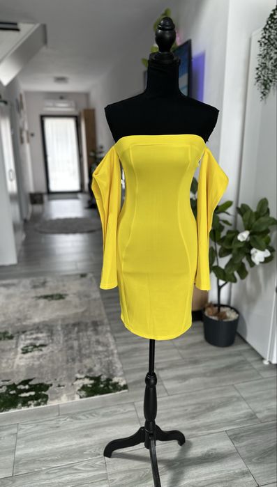 Rochie noua eleganga cu maneci largi