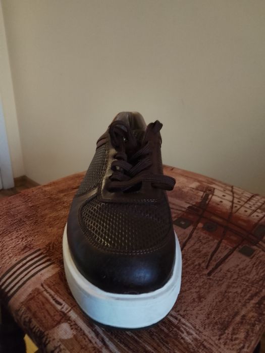 Teodor мъжки спортно-елегантни обувки (кафяви)