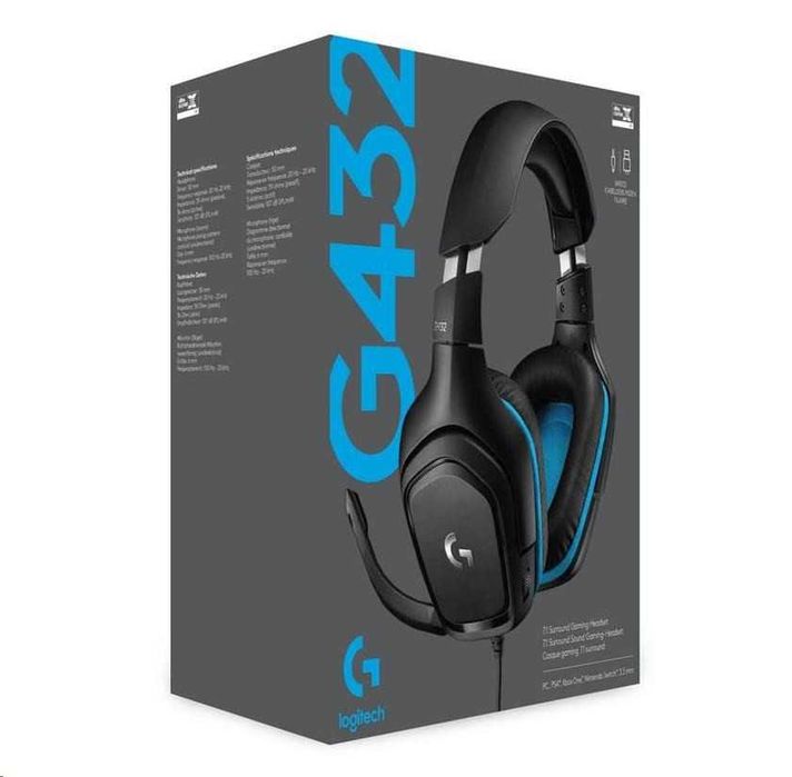 Casti Gaming Logitech G432