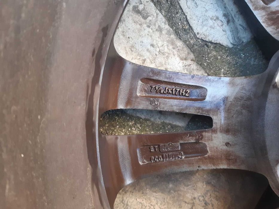 Лети джанти 4бр. със зимни гуми 17" - 5х114,3