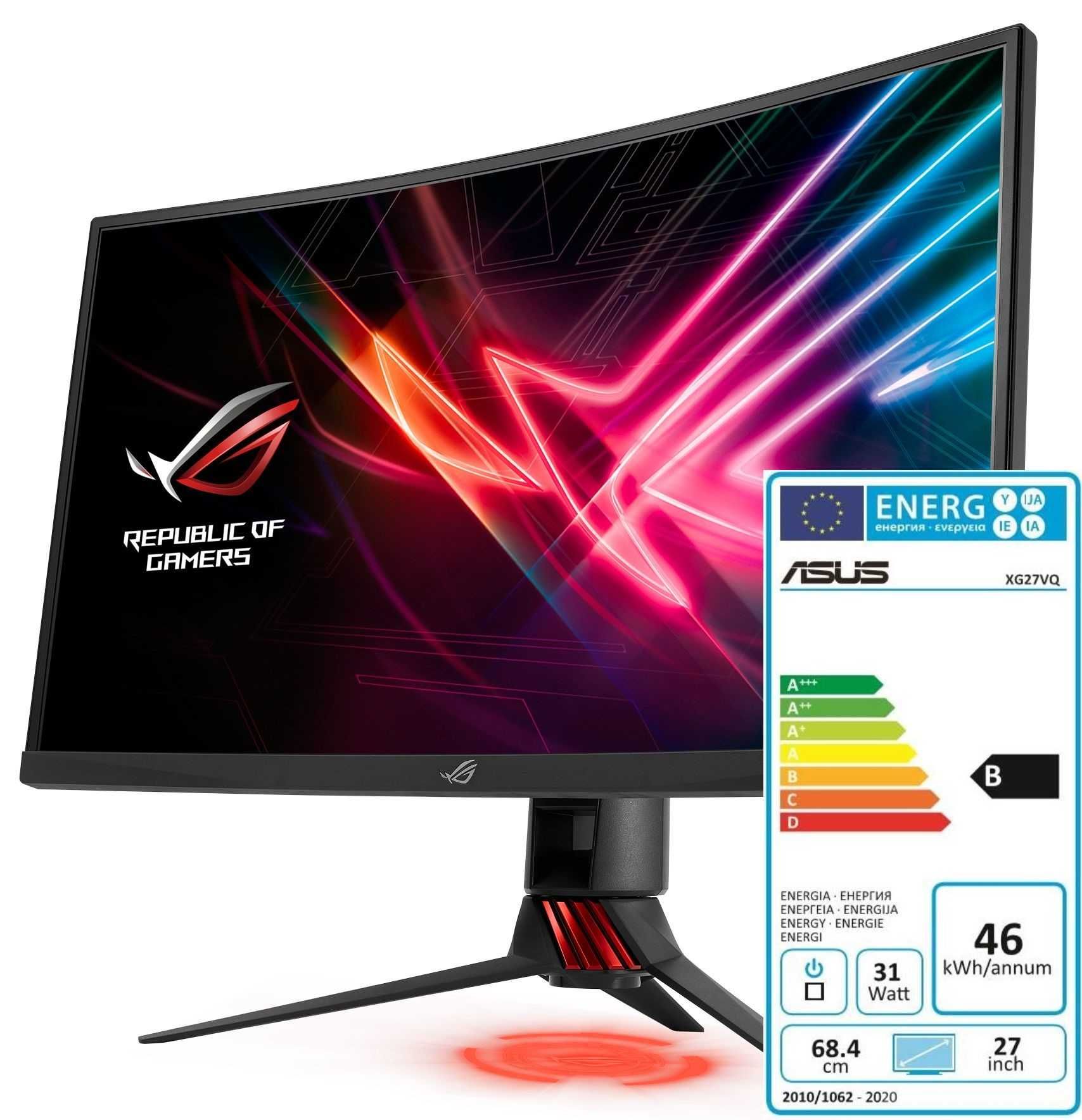 Монитор 27" Asus ROG STRIX XG27VQ гр. Велико Търново Бузлуджа • OLX.bg