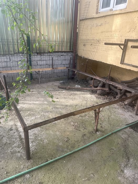 Топчан айван тапчан металлический