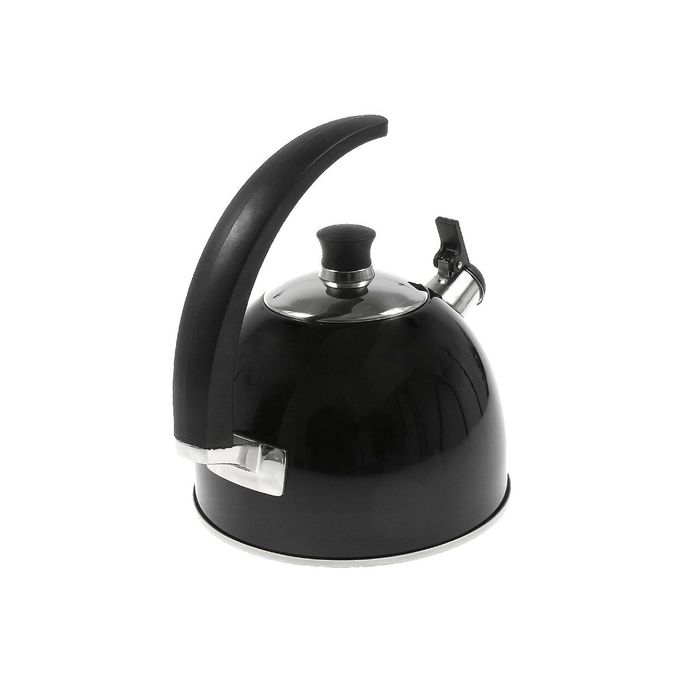 Fierbător tradițional fabricat din inox, ceainic 2.6 litri, 19-23
