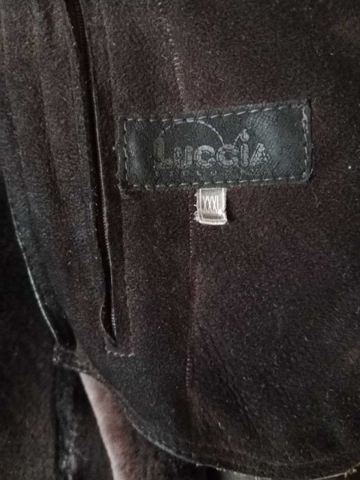 Мужская дублёнка Lucсia (Турция), натуральная овчина, размер XXXL.