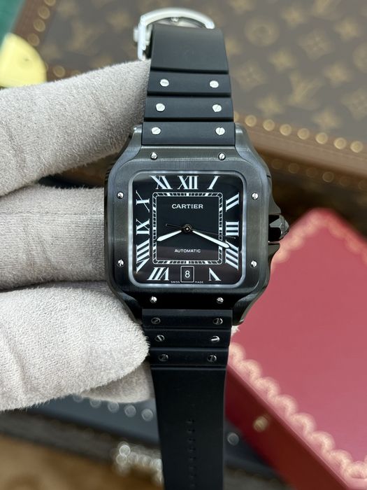 Cartier Santos Large Black