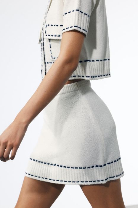 Дамски плетен компелкт ZARA