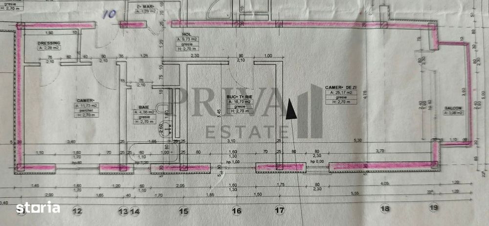 Apartament 3 camere,  70 mp utili + balcon. Dumbrăvița/ Kaufland
