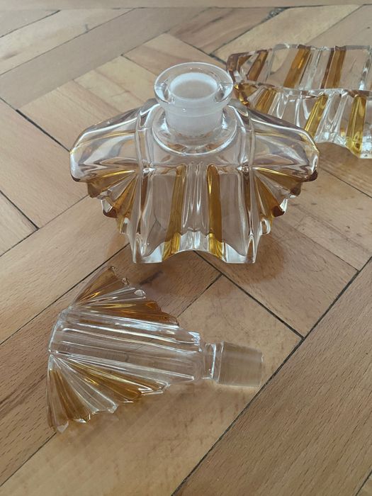 Set de parfum din cristal
