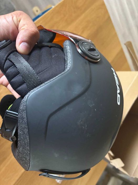 Casca Ski Copii Head Mojo Visor 47-51 + manusi LEKI