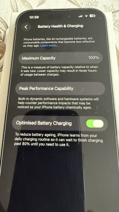 iPhone 14 PRO 100% Батерия Като Нов 256GB