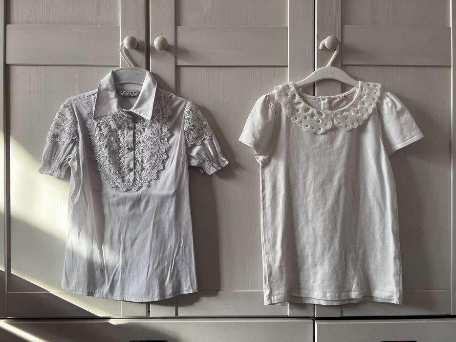 Рубашка блузка школьная для девочки