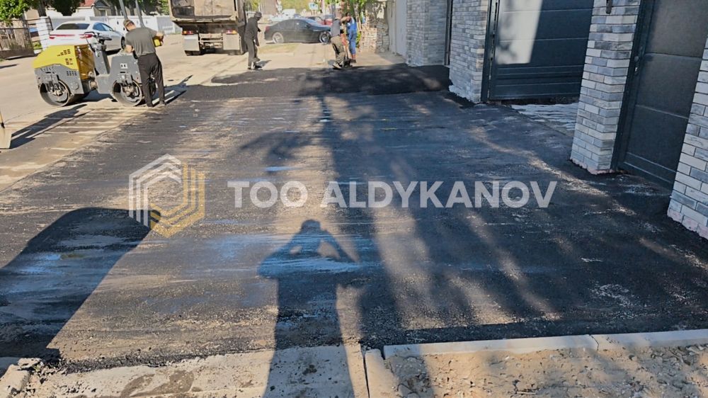 Укладка асфальта. Павлодар.“под ключ”