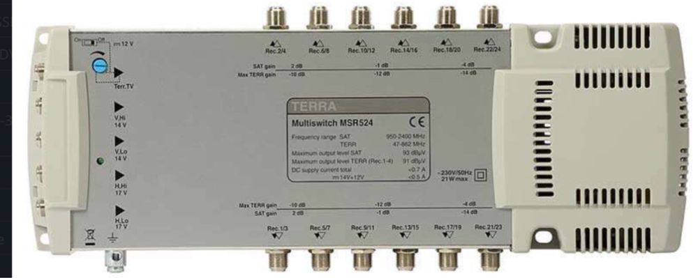 Мультисвич Terra MSR524