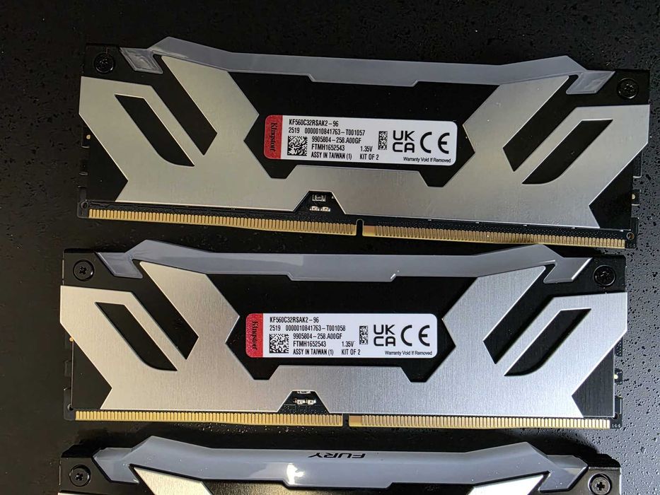 Memorie RAM 96GB DDR5 6000 CL32 Kingston Fury 2x48GB gaming